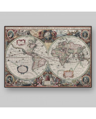 Hendrik Hondius, Nova totius Terrarum Orbis geographica ac hydrographica tabula