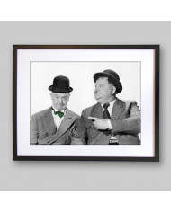 Laurel y Hardy como El gordo y el flaco en Big Noise