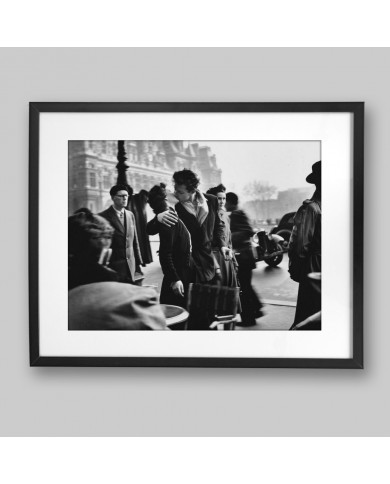 Le baiser de l'Hotel de ville, Paris, 1950 Le baiser de l'Hotel de ville, Paris, 1950