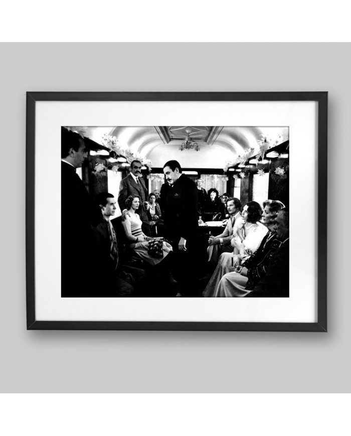 Sean Connery, Laurent Bacal e Ingrid Bergman en Murder on the Orient Express