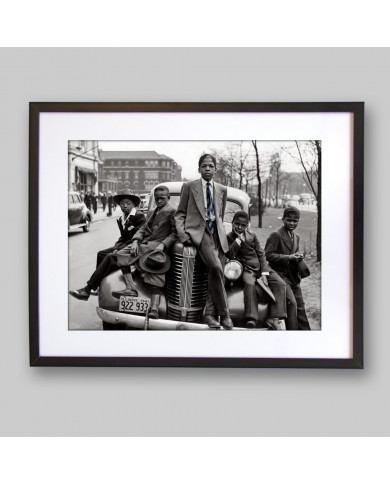 South side boys on Easter morning, South side Chicago Illinois, 1941 South side boys on Easter morning, South side Chicago Illinois, 1941