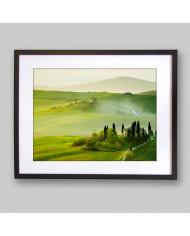 Paisaje de Toscana en primavera, Italia