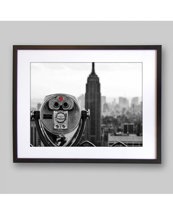 Telescopio del Rockefeller Center, Manhattan, Nueva York, USA