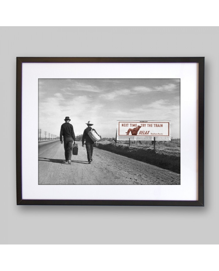 Two dust bowl okies, Oklahoma, USA