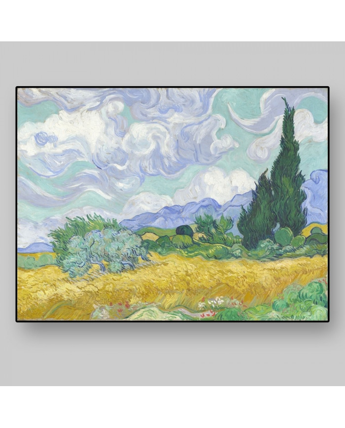 Vicent Van Gogh, Champ de blé avec cyprès