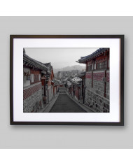 Vista del Seúl antiguo, Korea del Sur