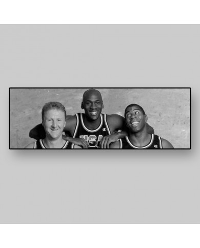 The Dream team Michael Jordan, Magic Jonhson, Larry Bird