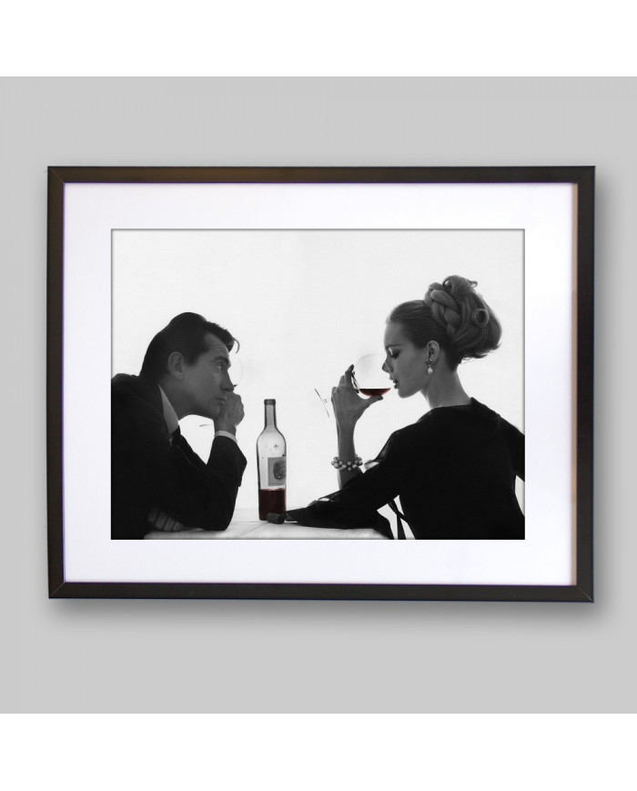 Walter Chiari y Monique Chevalier, Vogue, Abril 1962