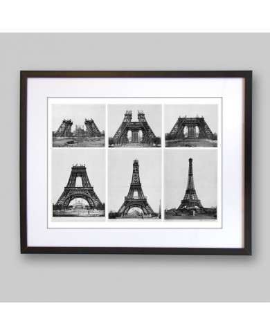 Construccion de la Torre Eiffel,1889 Construccion de la Torre Eiffel,1889