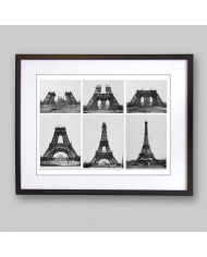 Construccion de la Torre Eiffel,1889