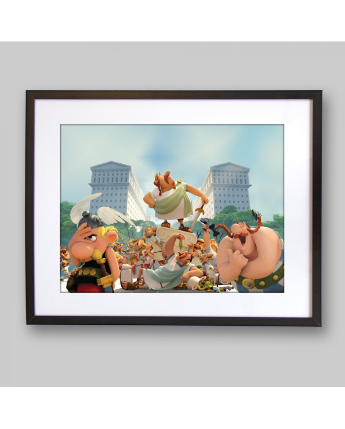 Asterix y Obelix en "La residencia de los dioses"