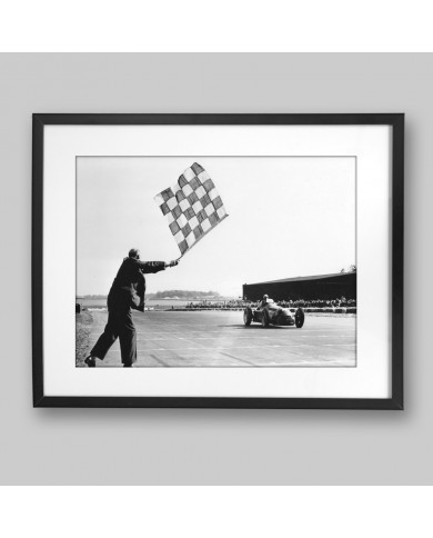 Gran Premio de Inglaterra, Gioseppe Farina, 1950 Gran Premio de Inglaterra, Gioseppe Farina, 1950