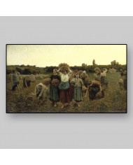 Jules Breton, El llamamiento de las espigadoras