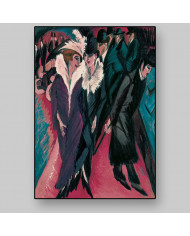 Ernst Ludwig Kirchner, calle de Berlín, 1913