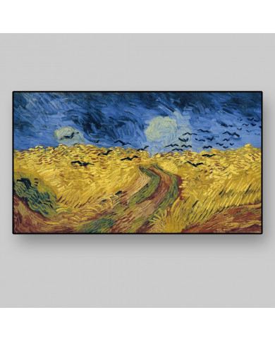 Vicent Van Gogh, Campo de trigo con cuervos Vicent Van Gogh, Campo de trigo con cuervos