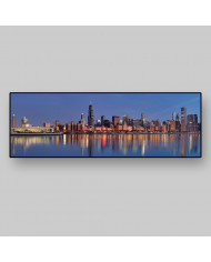 Vista panorámica del skyline de Chicago