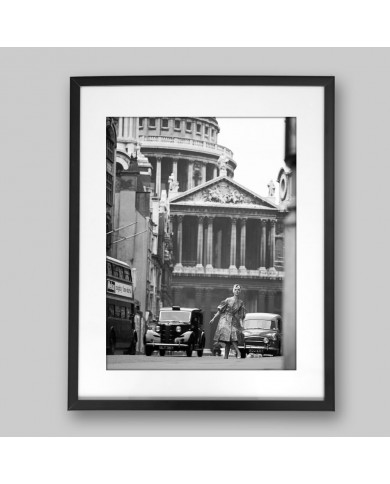Fashion Shoot St Paul's, London , 1959 Fashion Shoot St Paul's, London , 1959