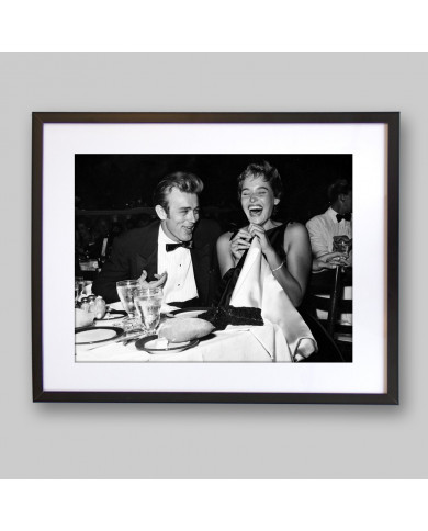 James Dean y Ursula Andress,1955 James Dean y Ursula Andress,1955