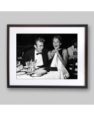 James Dean y Ursula Andress,1955