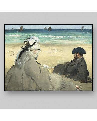 Edouard Manet, Sur la plage Edouard Manet, Sur la plage