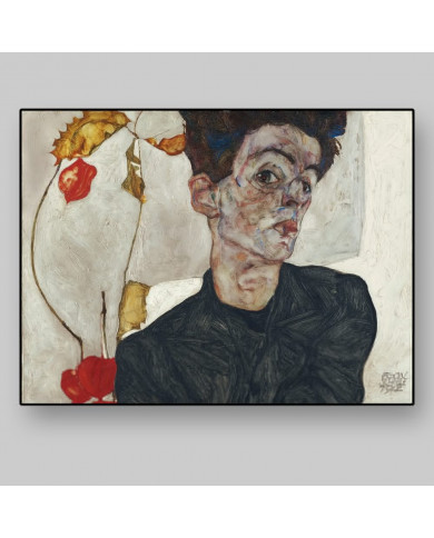 Egon Schiele, Autoretrato Egon Schiele, Autoretrato