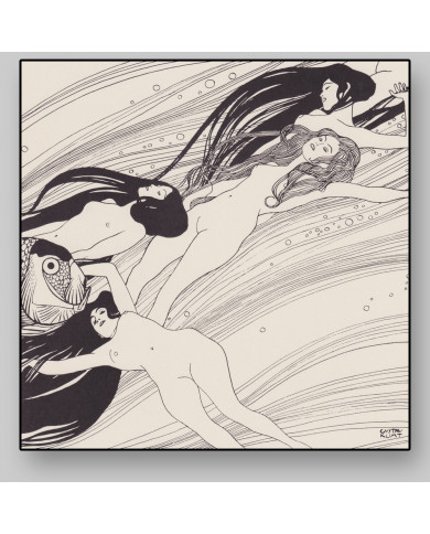 Gustav Klimt,Fischblut2 Gustav Klimt,Fischblut2