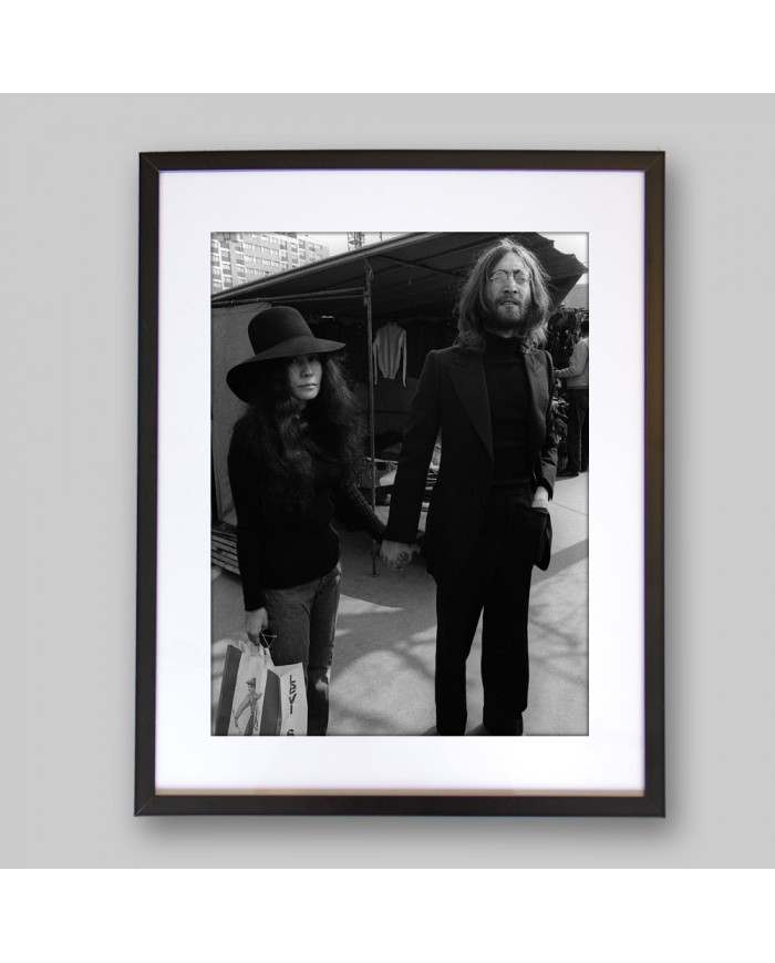 Jonh Lenon con Joko Ono