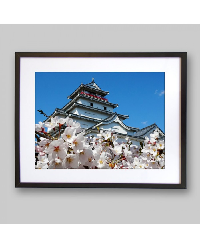 Castillo de Aizuwakamatsu,Japón