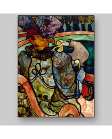 Henri de Toulouse-Lautrec,At the New Circus,Papa Chrysant Henri de Toulouse-Lautrec,At the New Circus,Papa Chrysant