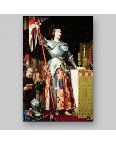 Ingres,Jeanne d’Arc au sacre du roi Charles VII,dans la c Ingres,Jeanne d’Arc au sacre du roi Charles VII,dans la c
