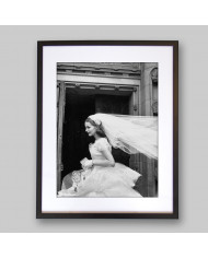 Martha Boss,vestida de novia,1952