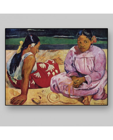 Paul Gauguin,Tahitian Women on the Beach Paul Gauguin,Tahitian Women on the Beach