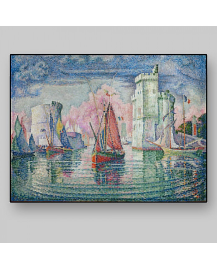 Paul Signac,Entrée du port de la Rochelle