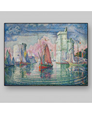 Paul Signac,Entrée du port de la Rochelle