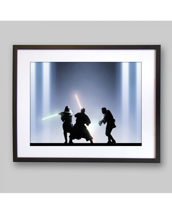 Star Wars Obi Wan Qui Gon Darth Maul