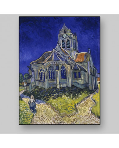 Vincent van Gogh,The Church at Auvers Vincent van Gogh,The Church at Auvers