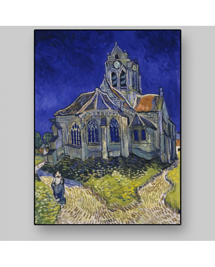Vincent van Gogh,The Church at Auvers