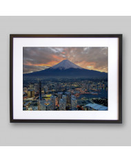 Yokohama junto al Monte Fuji,Japón