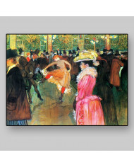 Toulouse Lautrec, bal au moulin rouge