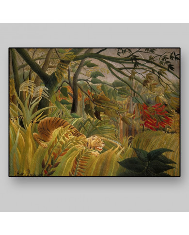 Henri Rousseau, Tigre en una tormenta tropical Henri Rousseau, Tigre en una tormenta tropical