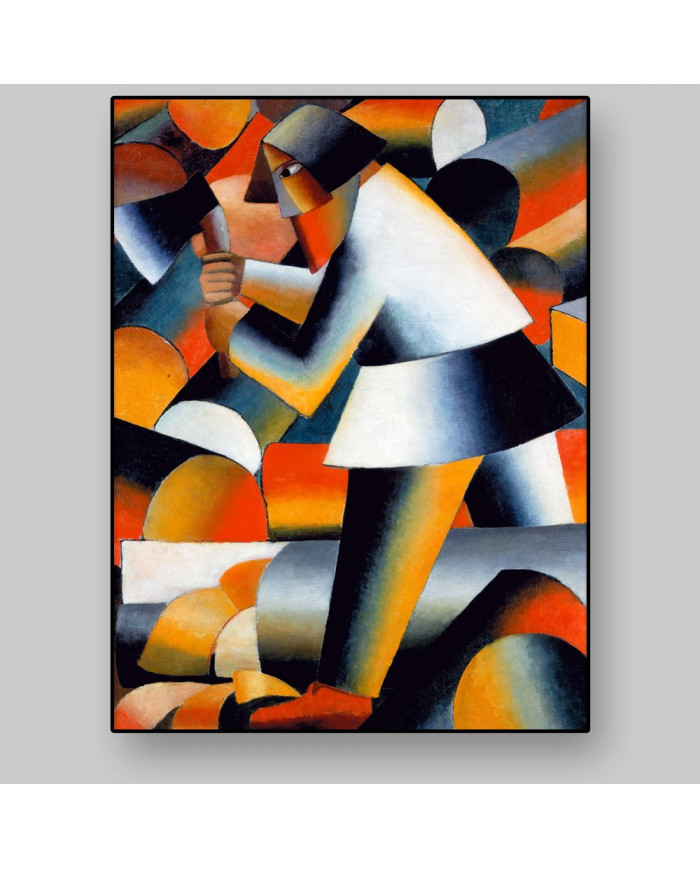 Kazimir Malevich, el leñador