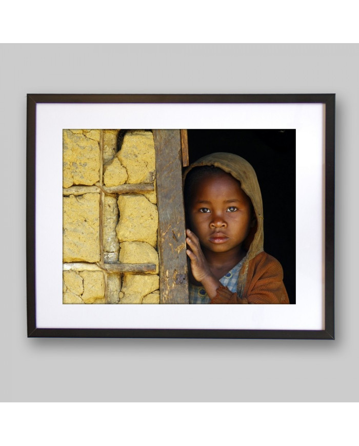 Niña de Madagascar