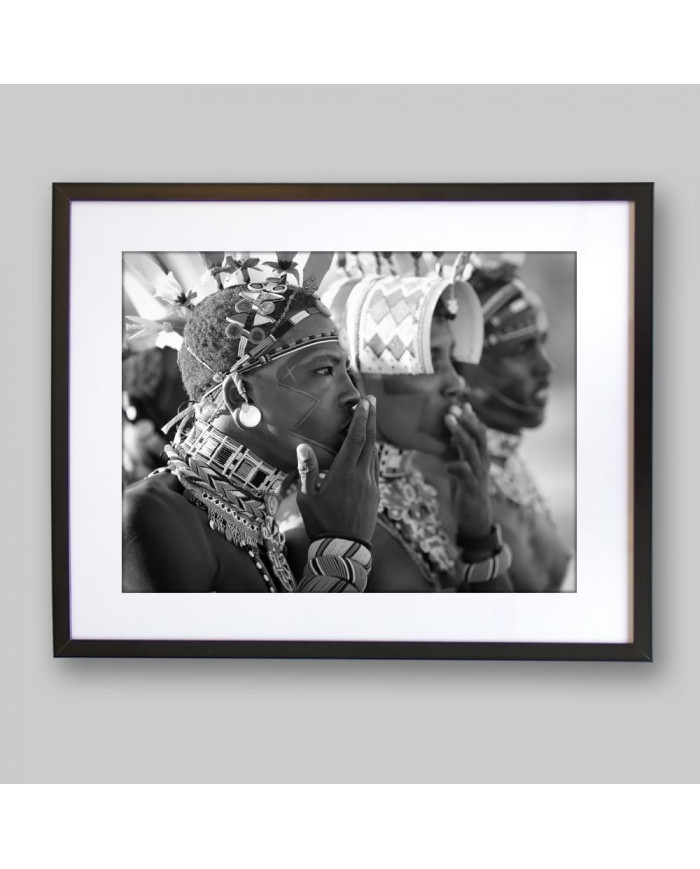 Guerreros Samburu, Archers Post, Kenia