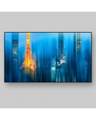 Luces de la ciudad, París, Francia