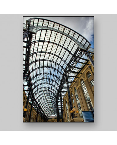 Estructura de la cubierta, Covent Garden, Londres, Gran Bretaña Estructura de la cubierta, Covent Garden, Londres, Gran Bretaña
