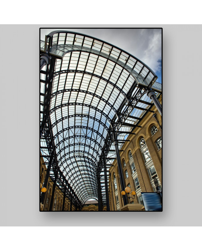 Estructura de la cubierta, Covent Garden, Londres, Gran Bretaña