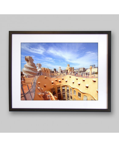 La Pedrera, Antoni Gaudi, Barcelona, España La Pedrera, Antoni Gaudi, Barcelona, España