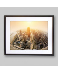 Vista desde los rascacielos, Manhattan, Nueva York, USA