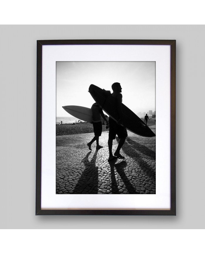 Surfboard en Río, Arpoador, Brasil