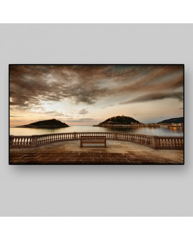 Bahia de la concha, San Sebastian, España Bahia de la concha, San Sebastian, España